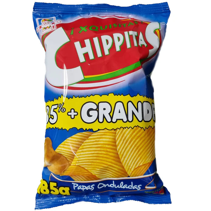 Papas Onduladas Chippitas X 185G