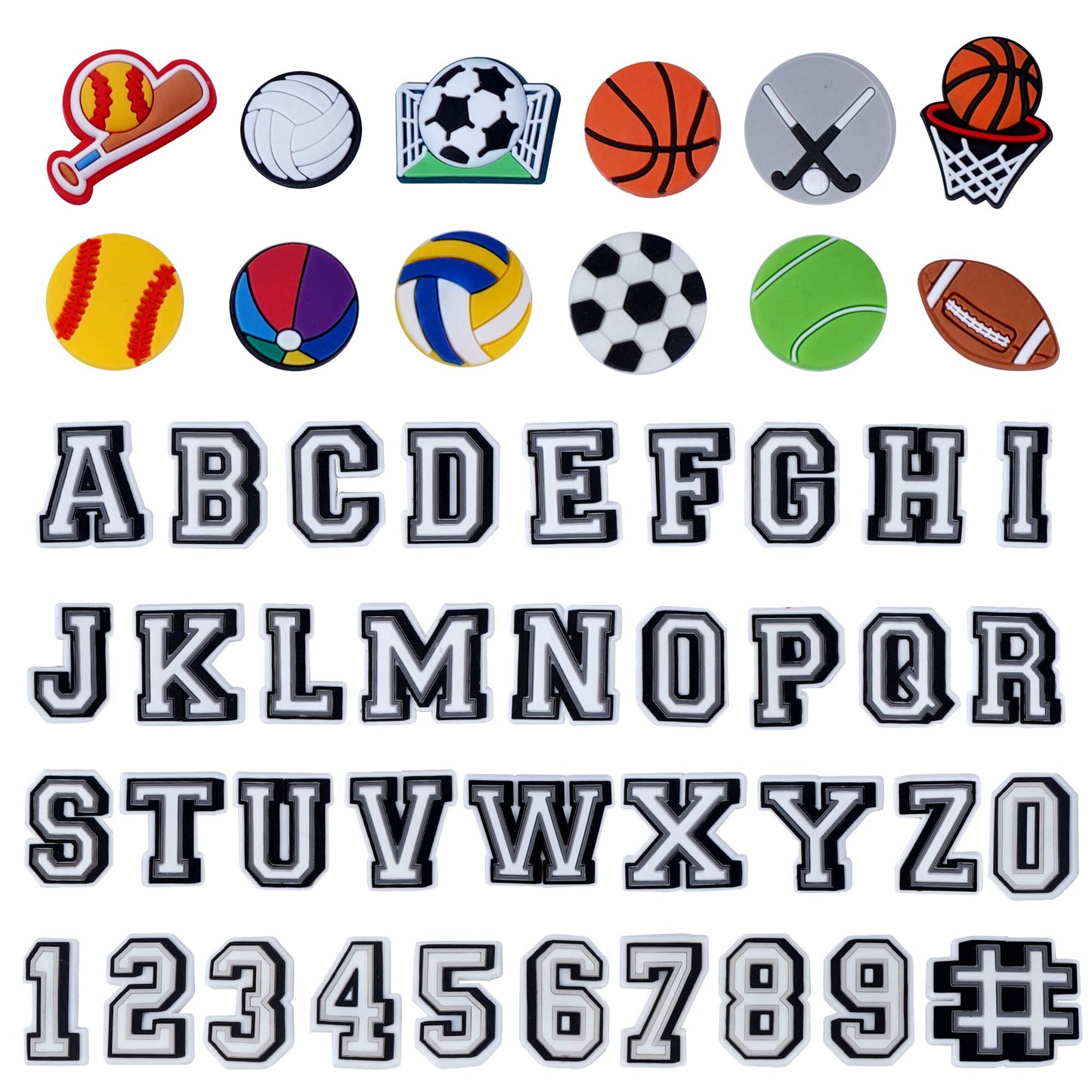Lot of 30 50 100pcs Random Shoe Charms for Shoes Decoration Charms