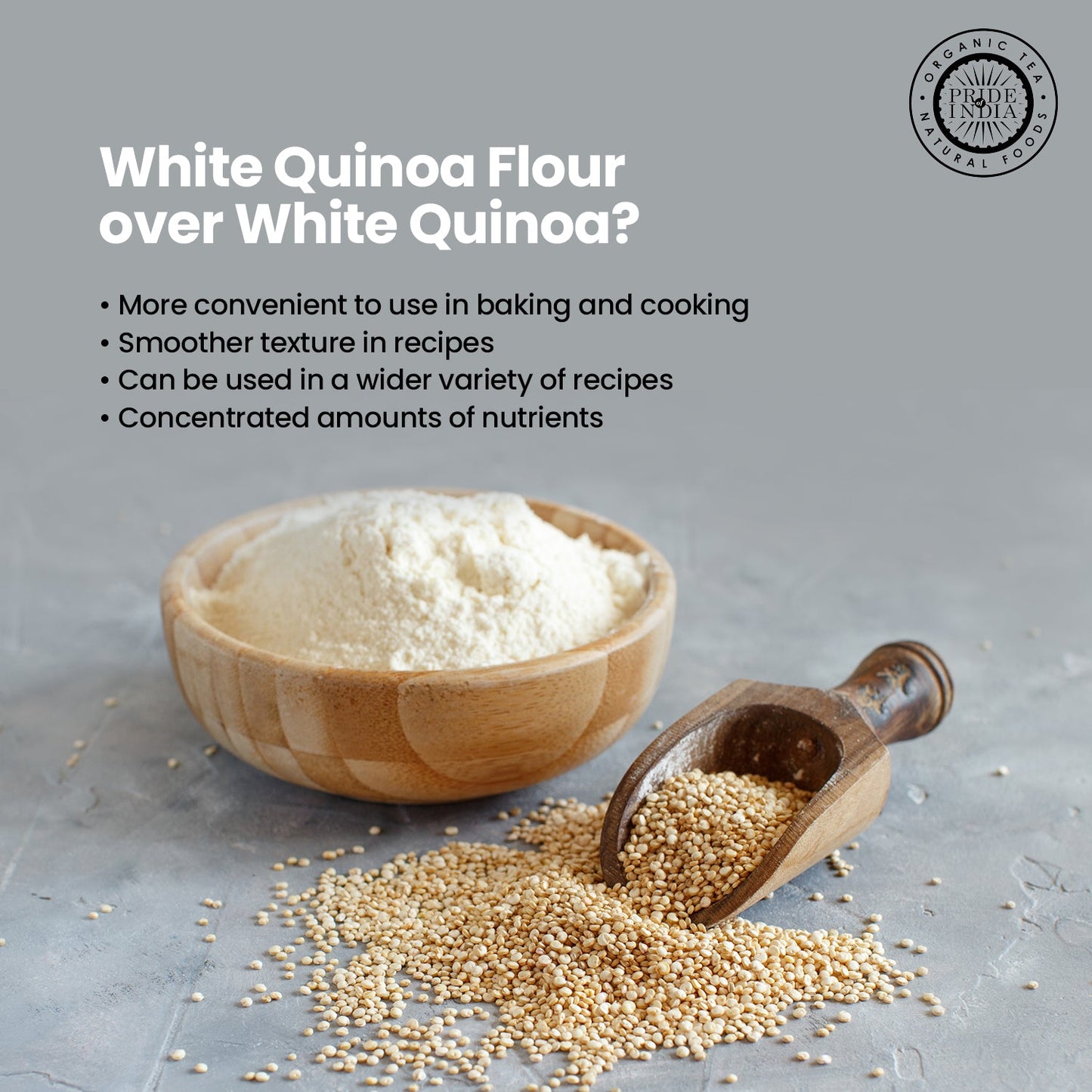 White Quinoa Flour