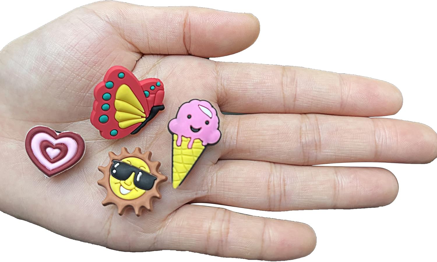 Lot of 30 50 100pcs Random Shoe Charms for Shoes Decoration Charms